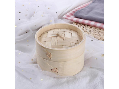 سلة بخار الخيزران لتبخير الديم سام الكبير