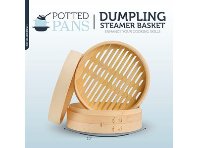 مبخرة يابانية من الخيزران سلة بخار الخيزران