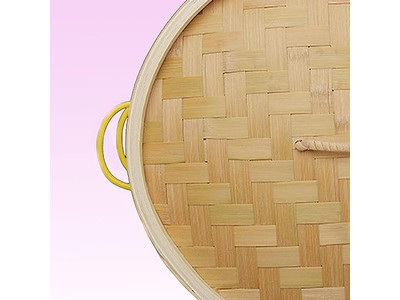 مجموعة وعاء خزانة السجق سلة بخار الخيزران