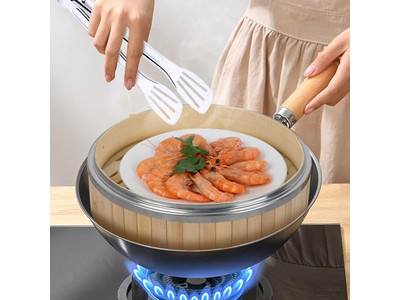 مجموعات أواني الطهي سلة بخار الخيزران