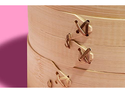 سلة بخار الخيزران للديم سوم والحلويات