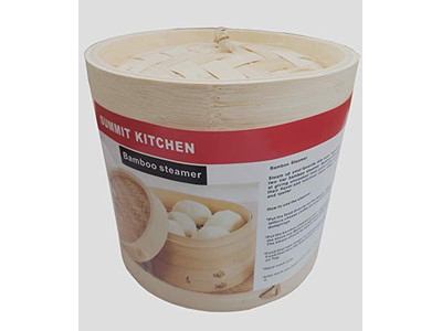 سلة بخار الخيزران لتصفية البيض المطهي على البخار