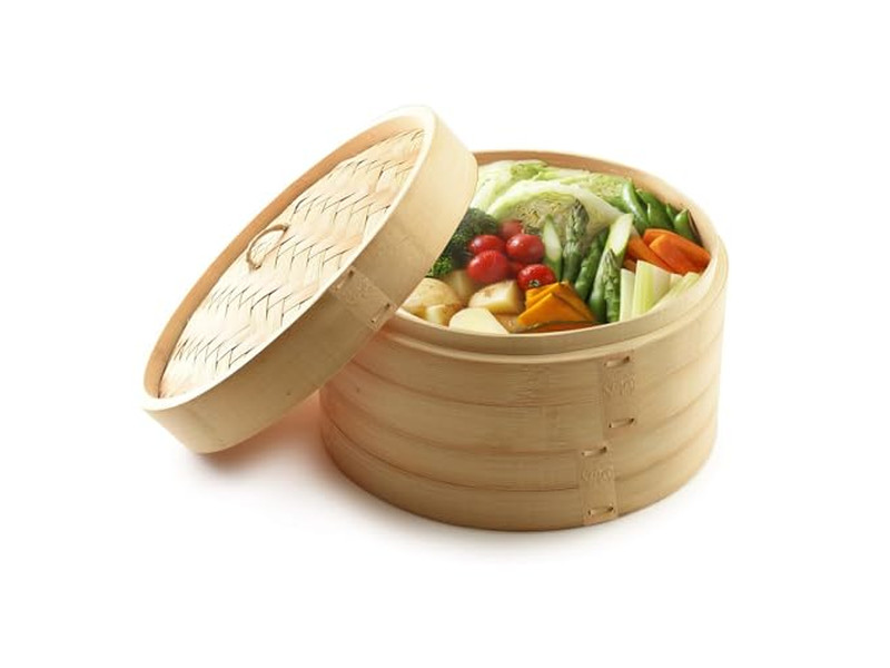 سلال بخار الخيزران المتنوعة