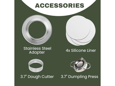 مبخرات طهي على الموقد سلة بخار الخيزران